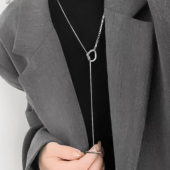 BACKYARD FAMILY「ネックレス レディース シンプル 通販 ペンダント ループネックレス ループタイネックレス」|その他|