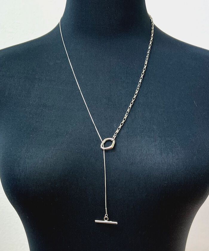 BACKYARD FAMILY「ネックレス レディース シンプル 通販 ペンダント ループネックレス ループタイネックレス」|その他|