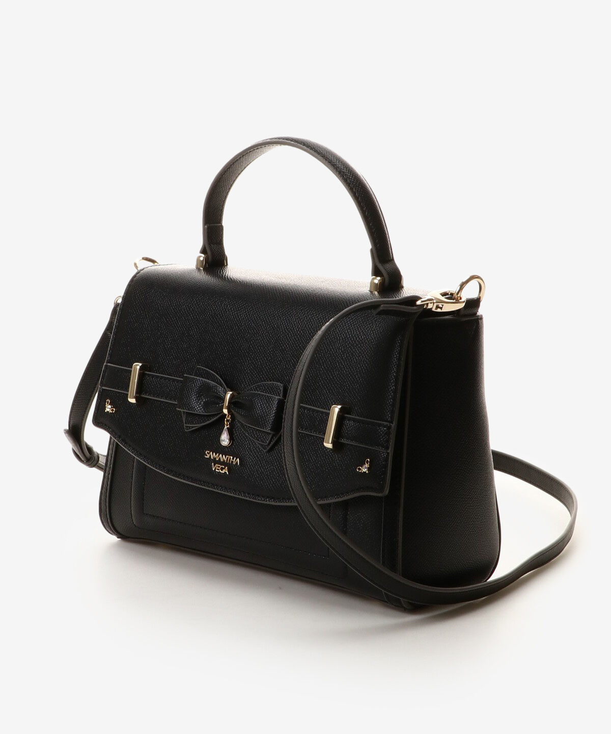 Samantha Vega「アクセントリボンショルダーバッグ」|ショルダー・メッセンジャー|