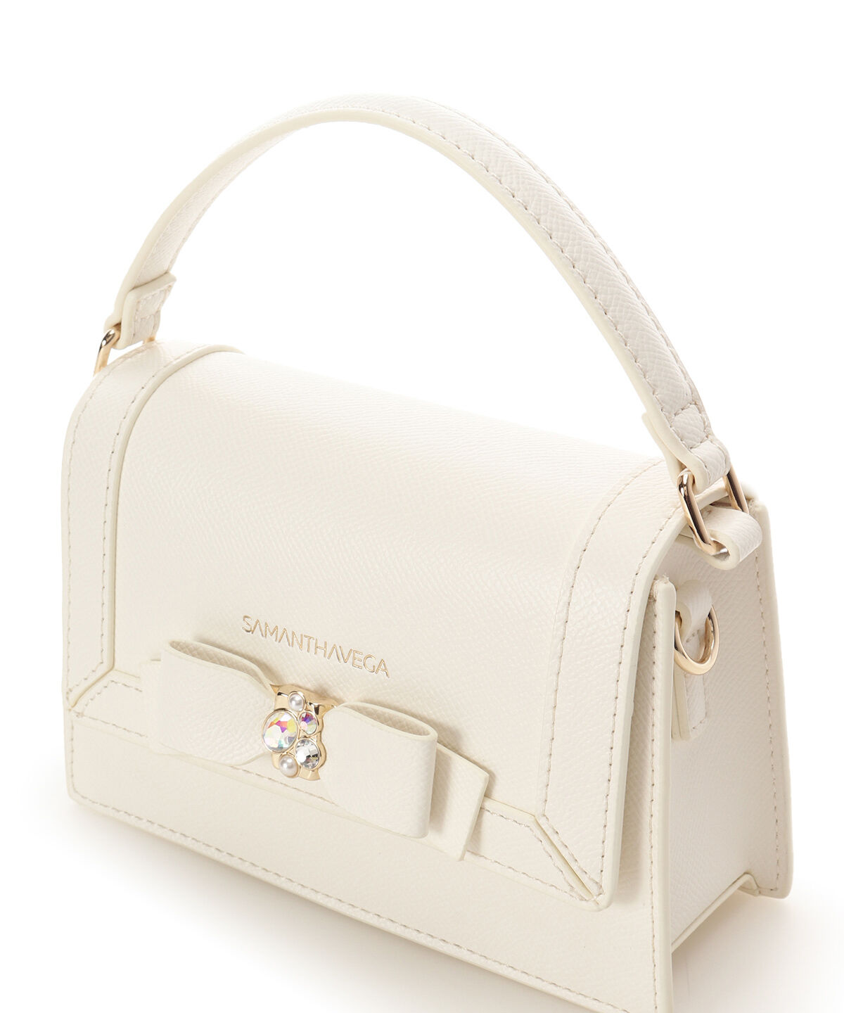 Samantha Vega「ミニジュエルリボンショルダーバッグ」|ショルダー・メッセンジャー|