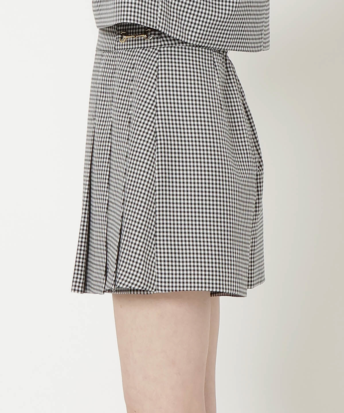 REDYAZEL「サイドビットプリーツスカパン」|キュロット|