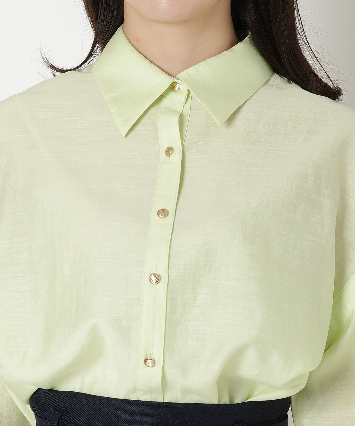 REDYAZEL「オープンショルダーシャツ」|シャツ・ブラウス|