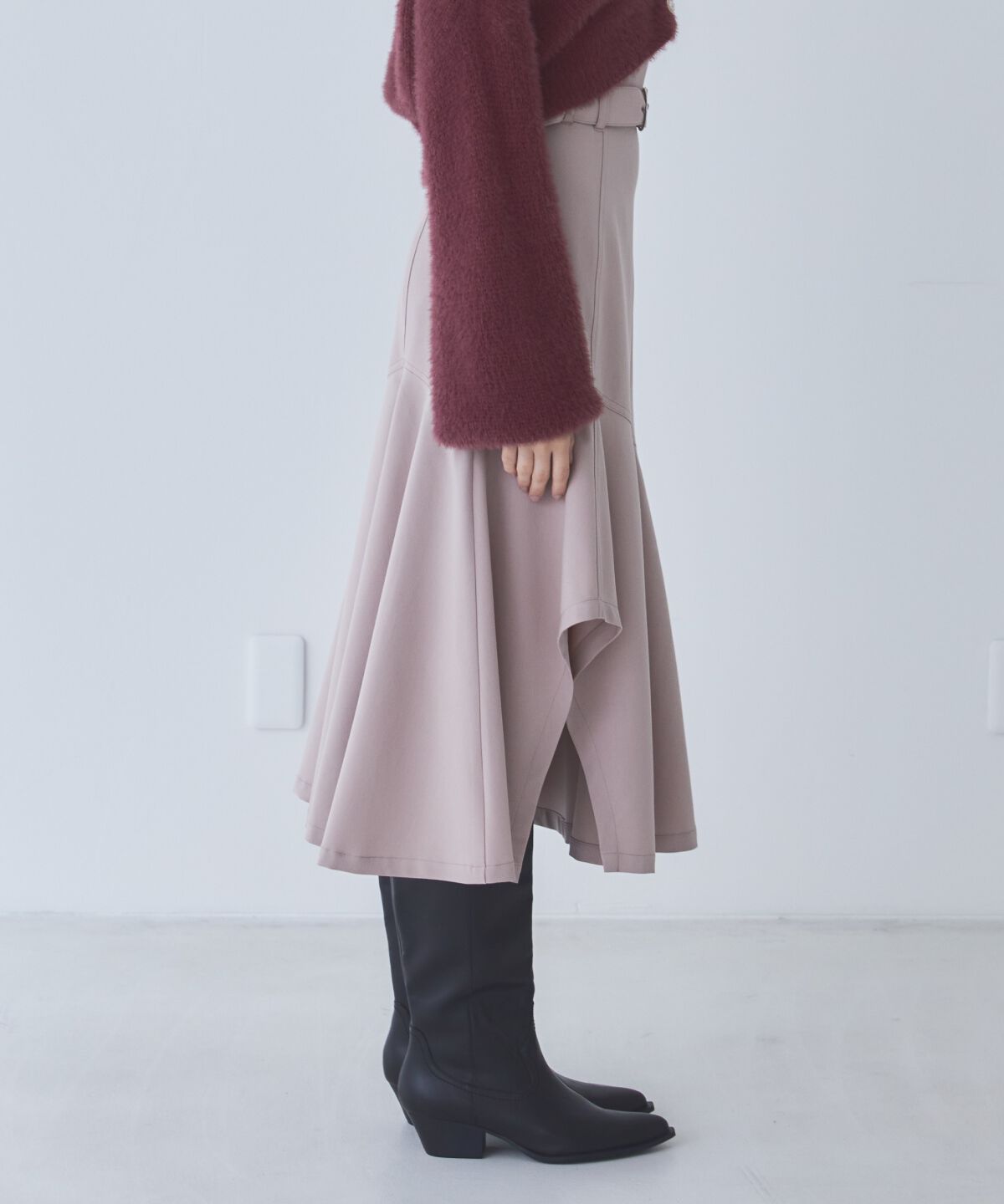 REDYAZEL「アシメフレアスカート」|フレア|