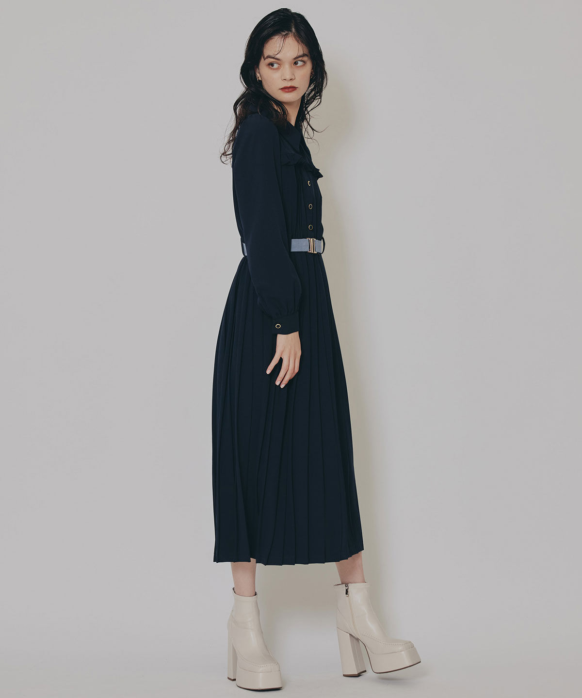 REDYAZEL「スクエアショートブーツ」|ショートブーツ|