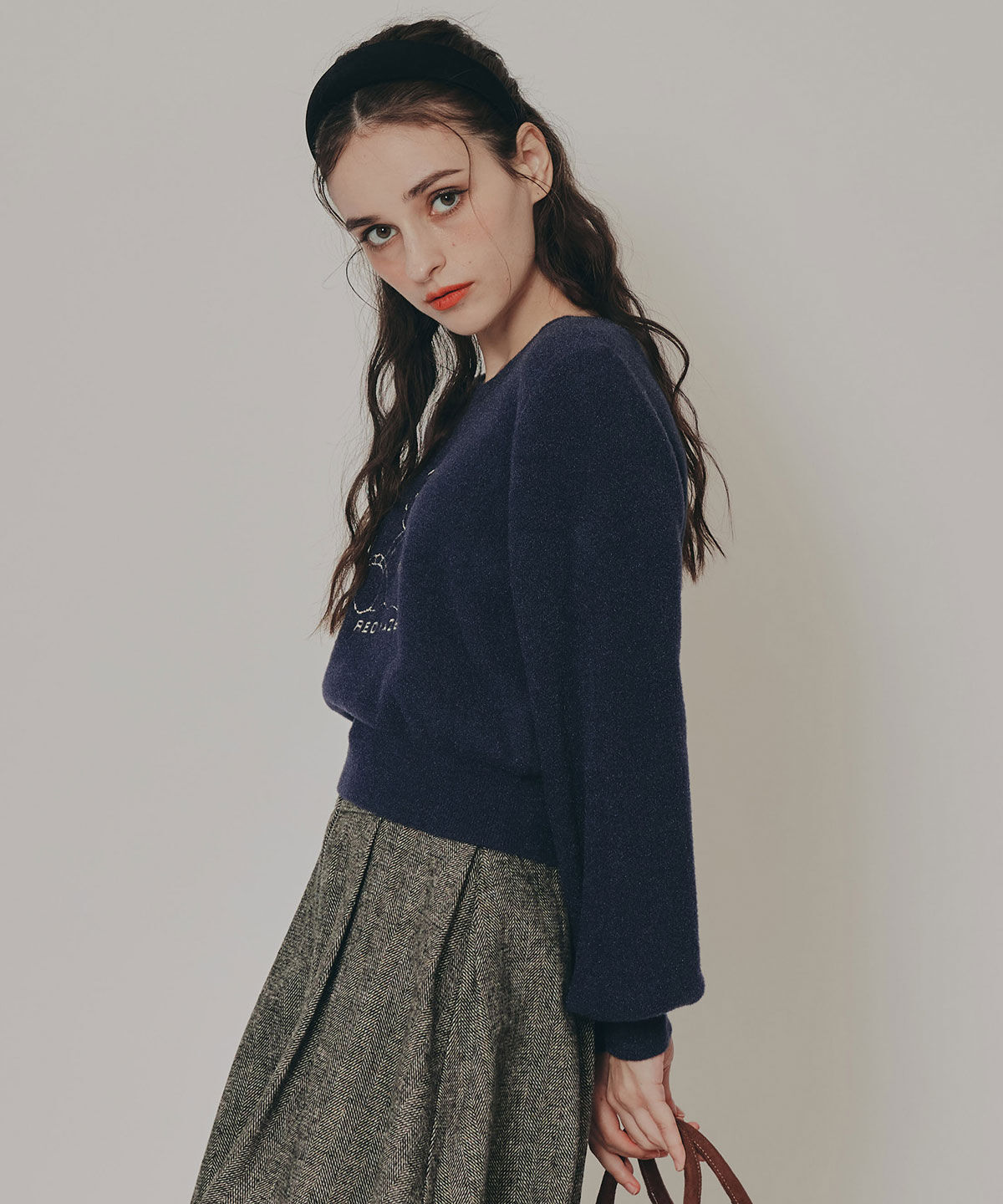 REDYAZEL「Azelyフラッフィニットプルオーバー」|ニット・セーター|