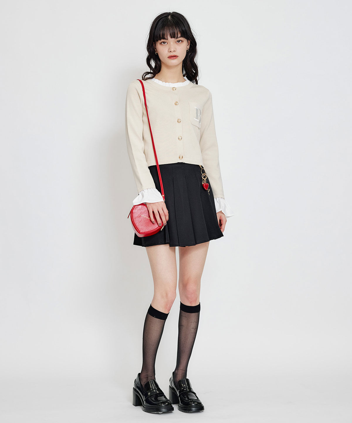 REDYAZEL「Love Me Heart モチーフ2WAYミニショルダーバッグ」|ショルダー・メッセンジャー|