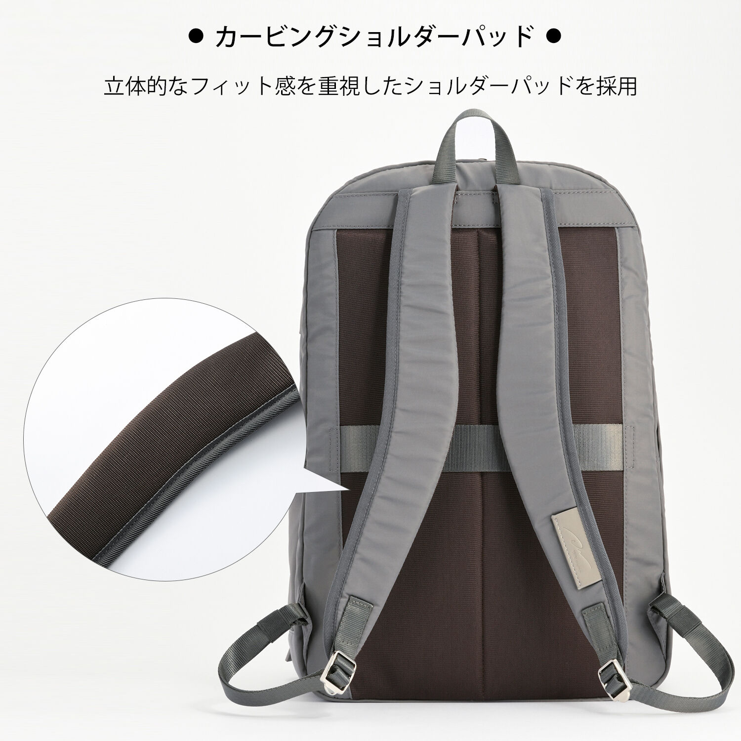 W&.Day/Night「W&.Day/Night ミュッケ オーガナイズドリュック B4サイズ 15.6インチPC収納 大容量 15577」|リュック|