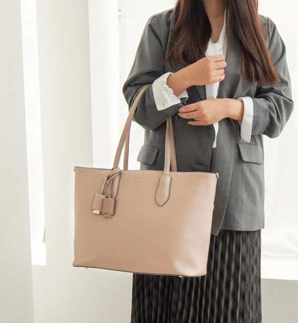 Jewelna Rose「Jewelna Rose  リタ・トートバッグ A4サイズ 16146」|トートバッグ|エクリュ