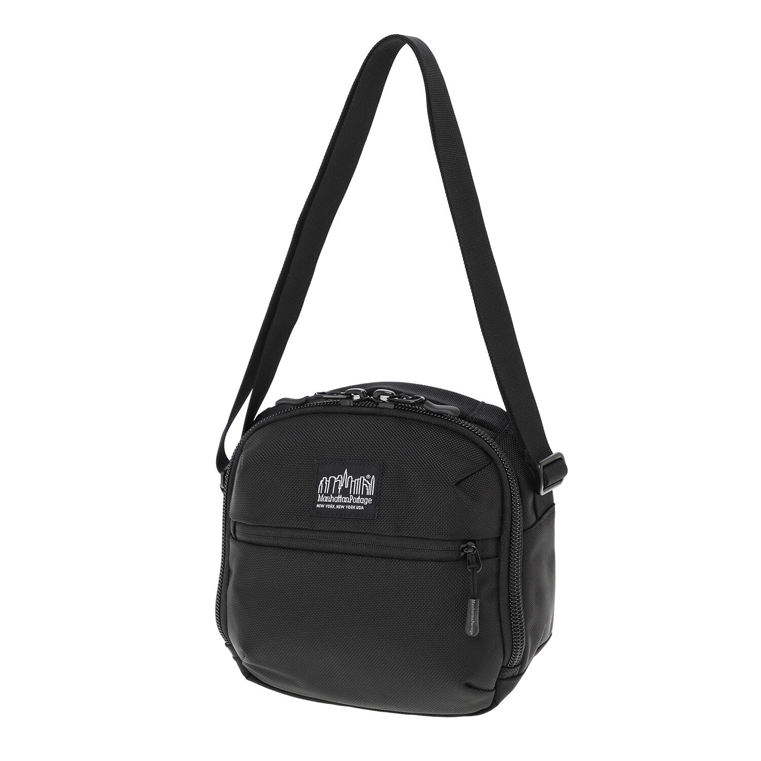 Manhattan Portage BLACK LABEL「BARTHOLDI SHOULDER BAG CORDURA(R) BALLISTIC FABRIC」|ショルダー・メッセンジャー|BLK