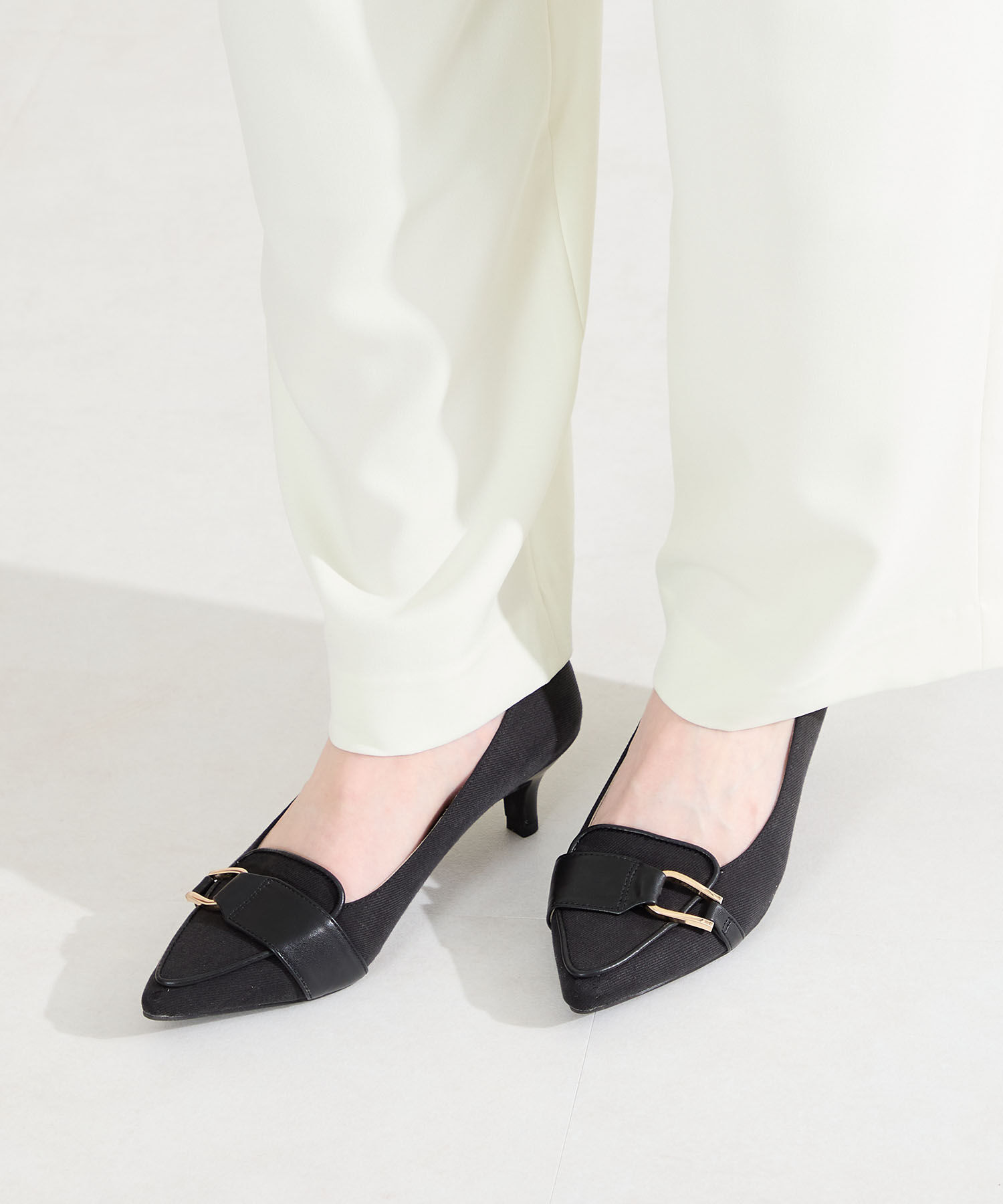 WA Oriental TRaffic「●2026春夏新作●サイド バックル ポインテッドトゥ パンプス /62104」|パンプス|