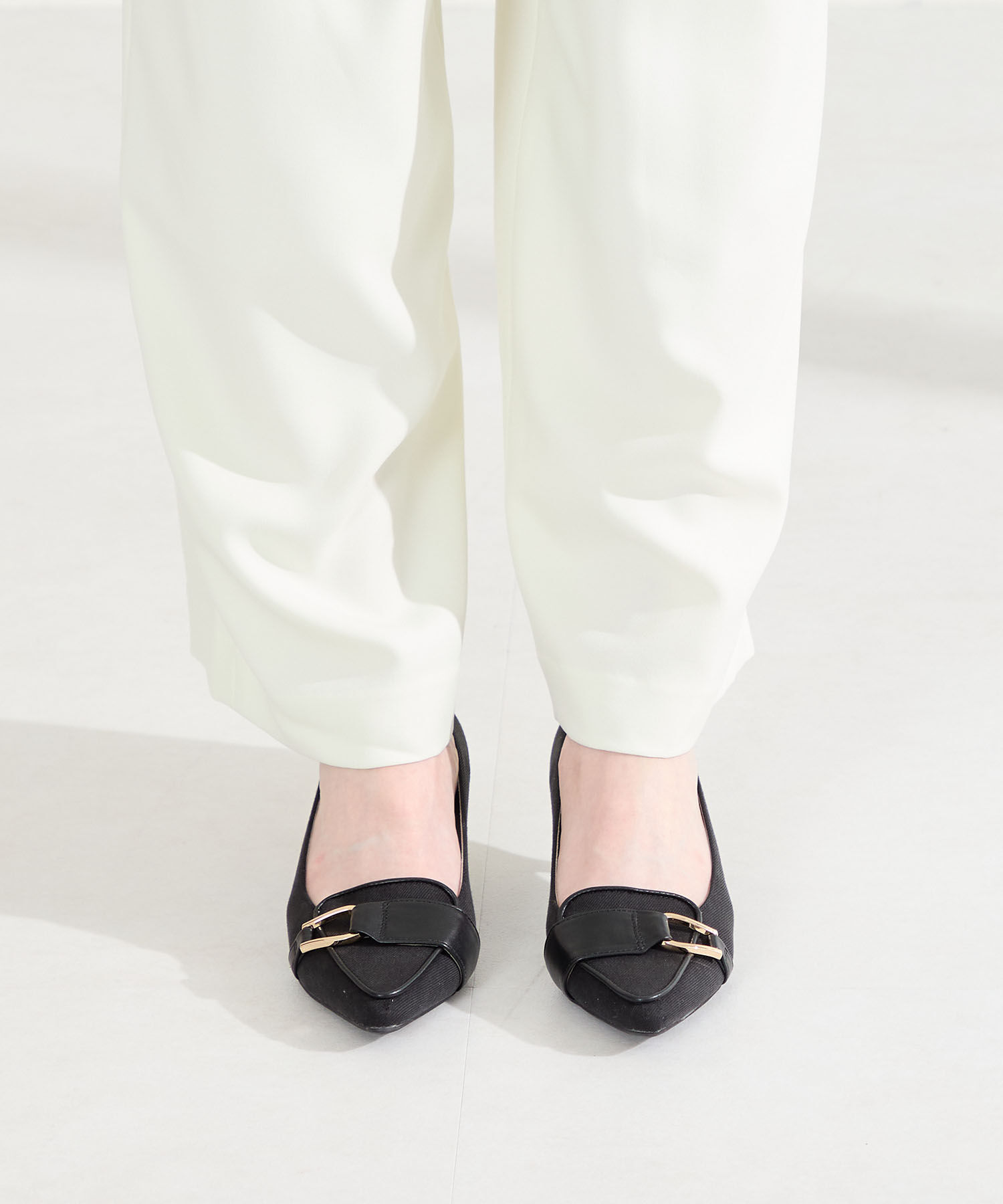 WA Oriental TRaffic「●2026春夏新作●サイド バックル ポインテッドトゥ パンプス /62104」|パンプス|