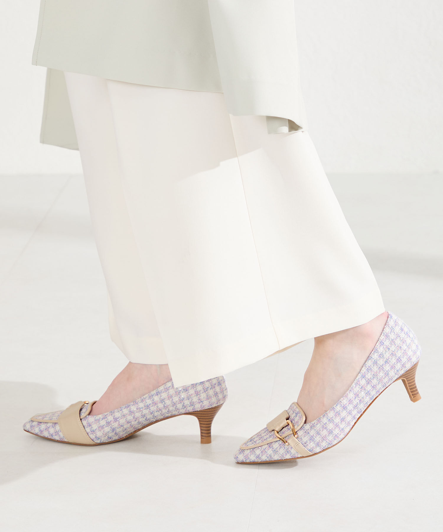 WA Oriental TRaffic「●2026春夏新作●サイド バックル ポインテッドトゥ パンプス /62104」|パンプス|