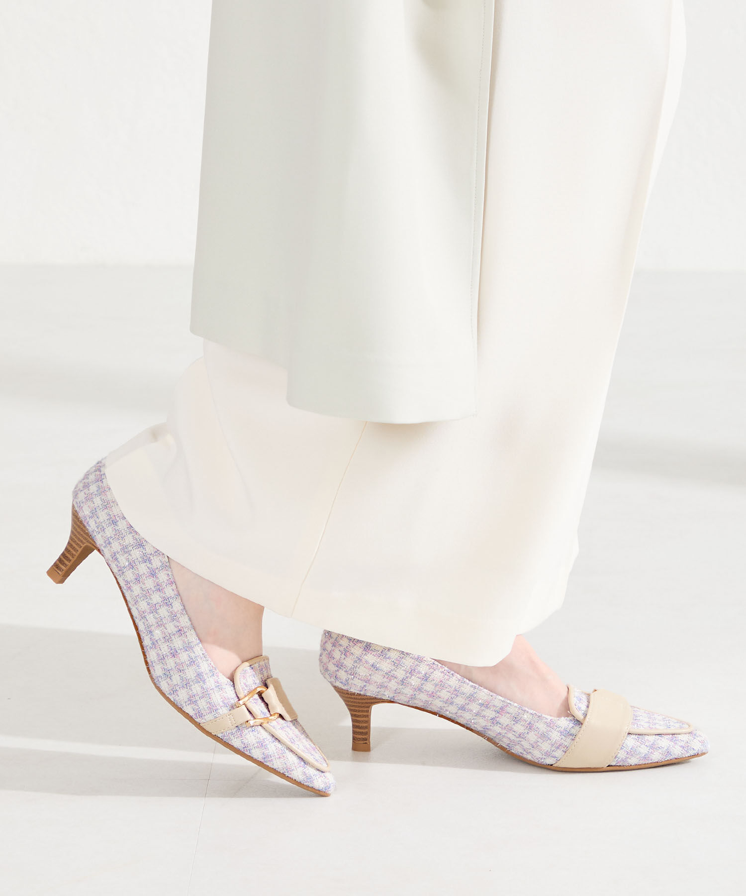 WA Oriental TRaffic「●2026春夏新作●サイド バックル ポインテッドトゥ パンプス /62104」|パンプス|