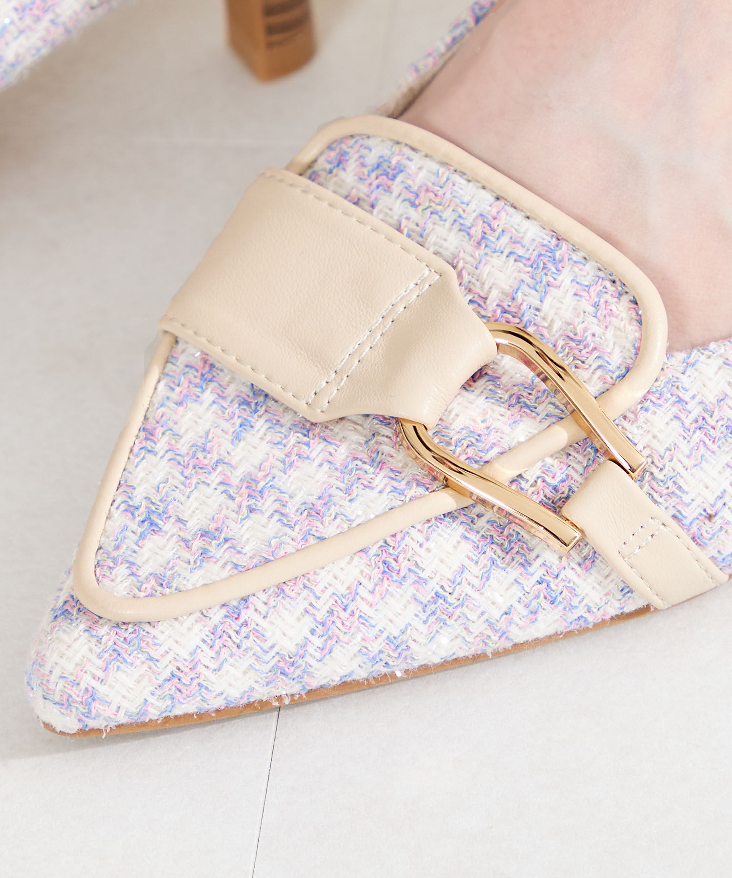 WA Oriental TRaffic「●2026春夏新作●サイド バックル ポインテッドトゥ パンプス /62104」|パンプス|