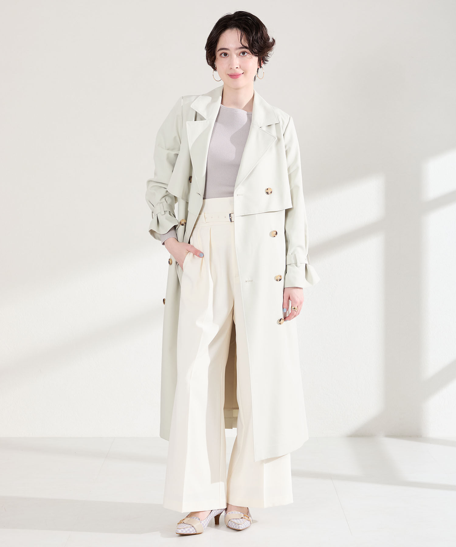 WA Oriental TRaffic「●2026春夏新作●サイド バックル ポインテッドトゥ パンプス /62104」|パンプス|