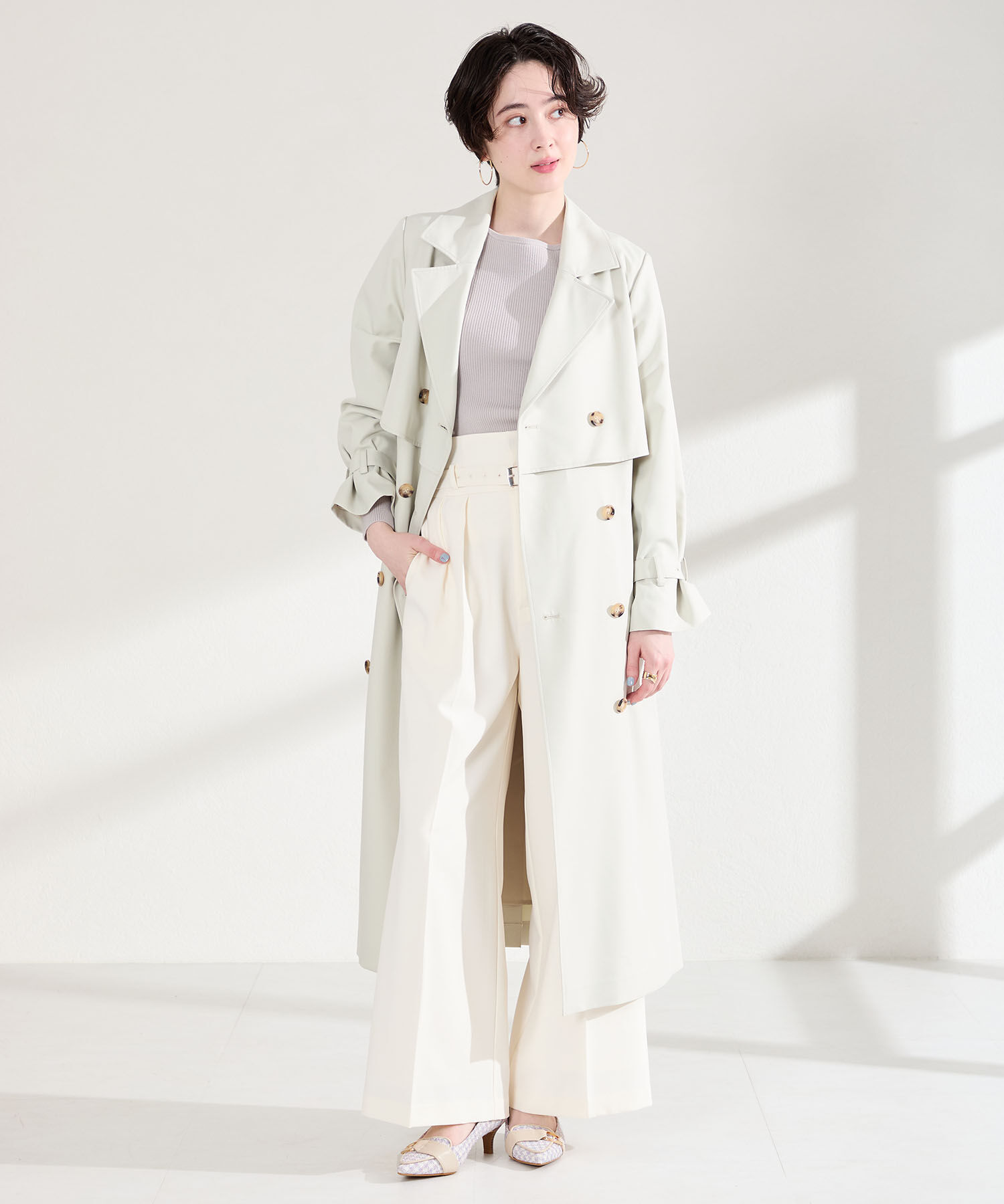 WA Oriental TRaffic「●2026春夏新作●サイド バックル ポインテッドトゥ パンプス /62104」|パンプス|