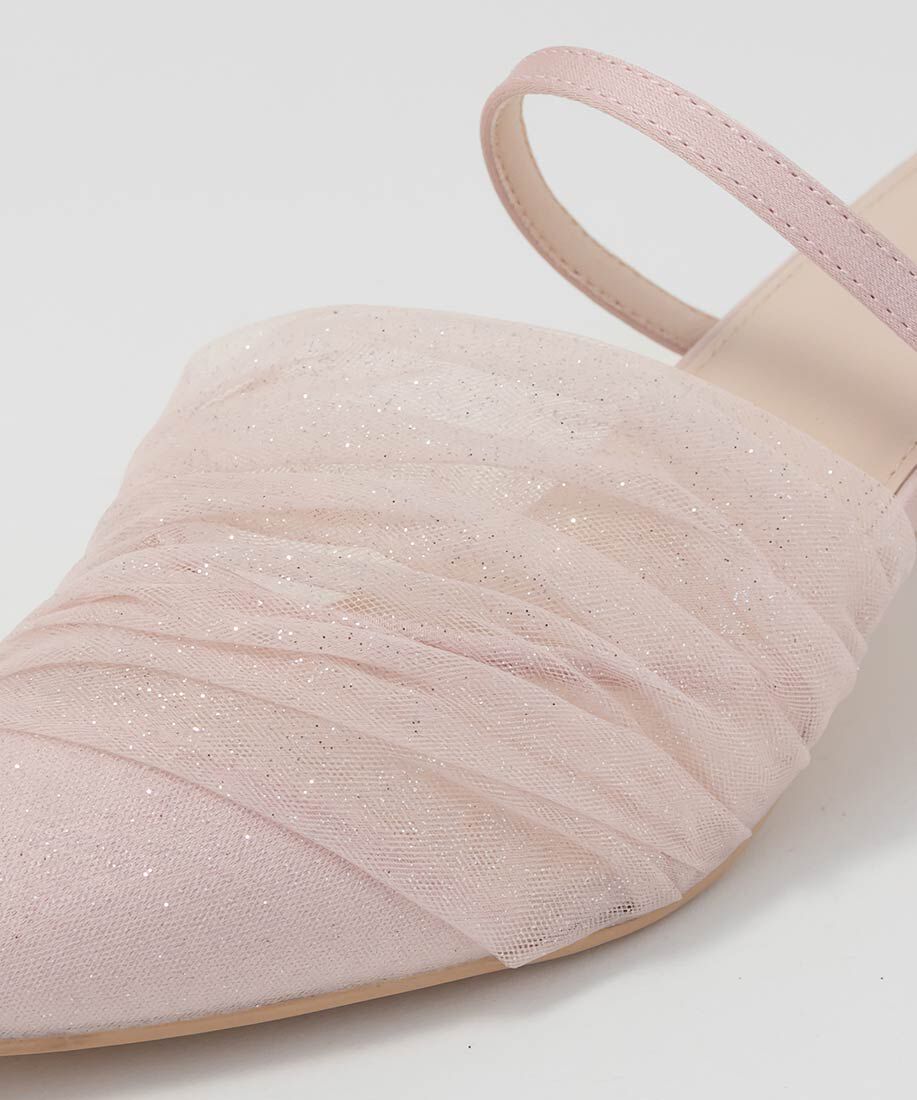  「シアーギャザーミュールパンプス」|パンプス|