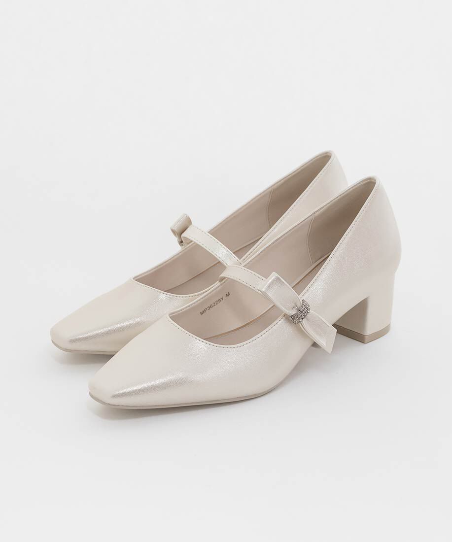  「3WAYスクエアトゥパンプス」|パンプス|