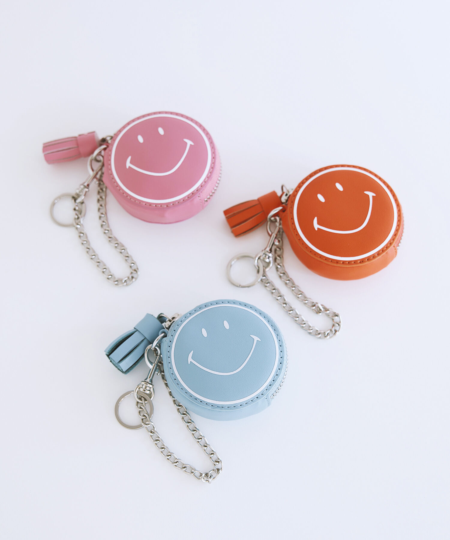 TOPKAPI BREATH「【新色追加】SMILE COLLECTION スマイル ラウンド ポーチ / チャーム」|チャーム・キーホルダー|