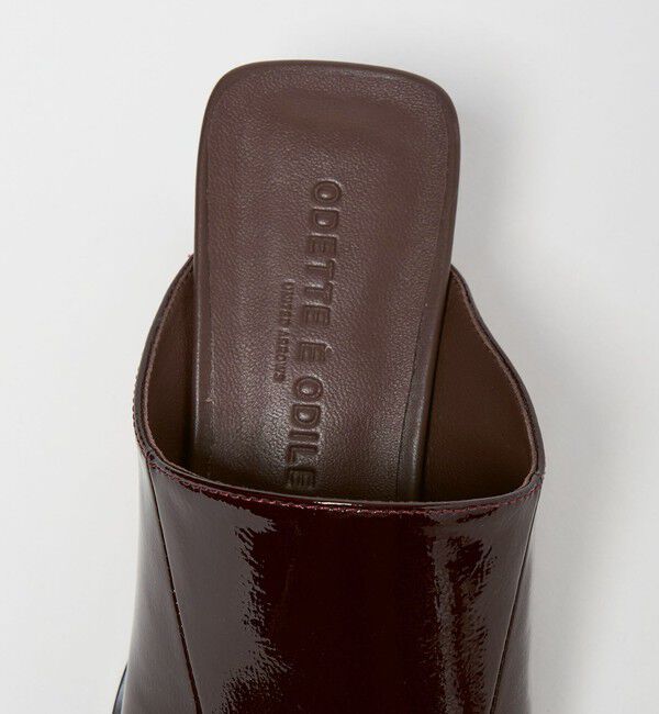 ODETTE E ODILE「ワイドスクエアミュール サンダル60」|サンダル|