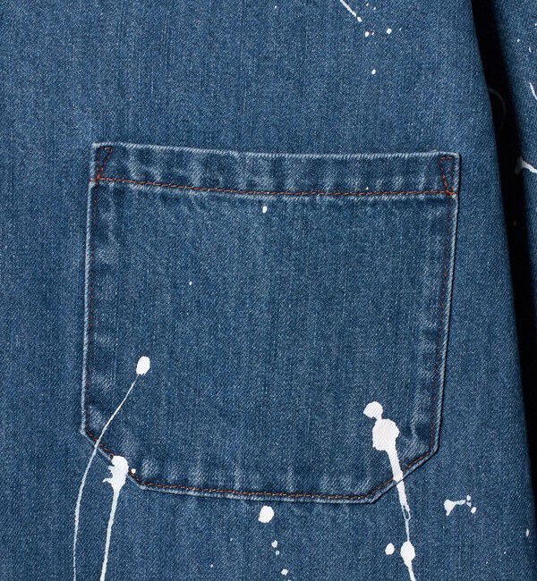 UNITED ARROWS「【別注】＜WESCOT＞ スプラッシュ ペイント デニム カバーオール」|その他|