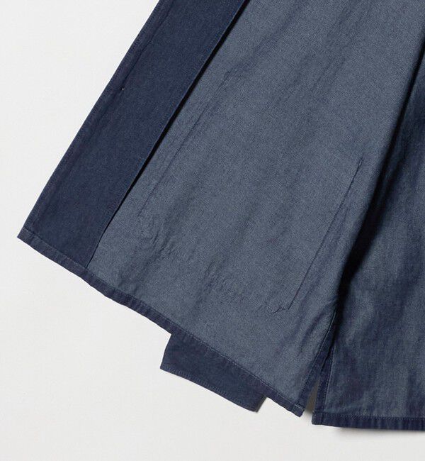 UNITED ARROWS「デニム オープンカラー シャツ」|シャツ・ブラウス|