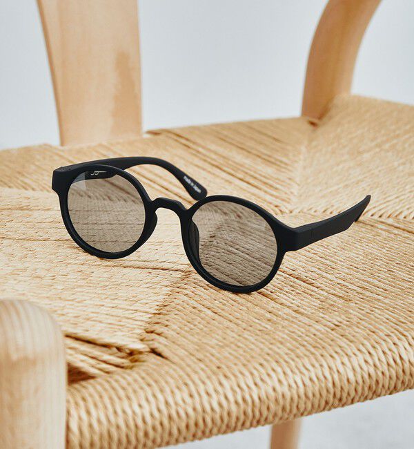 UNITED ARROWS green label relaxing「＜jugaad14＞RIPPLE リップル ファッション用グラス」|メガネ|BLACK