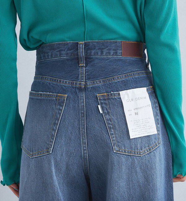 UNITED ARROWS green label relaxing「［size SHORT/TALLあり］ワイド デニム パンツ」|デニム|