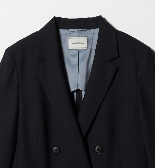 UNITED ARROWS green label relaxing「［size SHORTあり］カチリラ ダブル ジャケット  ウォッシャブル ストレッチ」|テーラードジャケット|