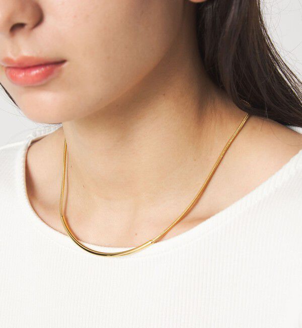 UNITED ARROWS green label relaxing「スネークチェーン チョーカー ネックレス」|ネックレス|GOLD