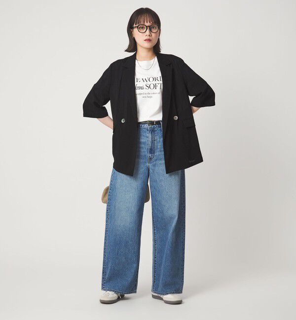 UNITED ARROWS green label relaxing「【結論シリーズ】シアーエアミドルスリーブジャケット［size SHORTあり］」|テーラードジャケット|