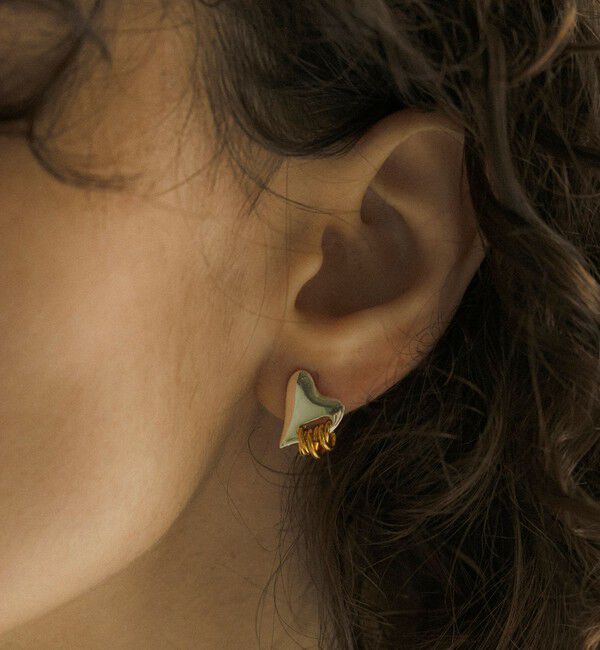 BEAUTY&YOUTH UNITED ARROWS「＜LAPUIS＞Coil Heart ピアス」|ピアス|その他1