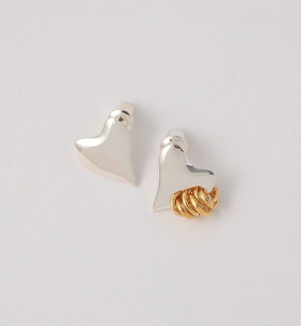 BEAUTY&YOUTH UNITED ARROWS「＜LAPUIS＞Coil Heart ピアス」|ピアス|