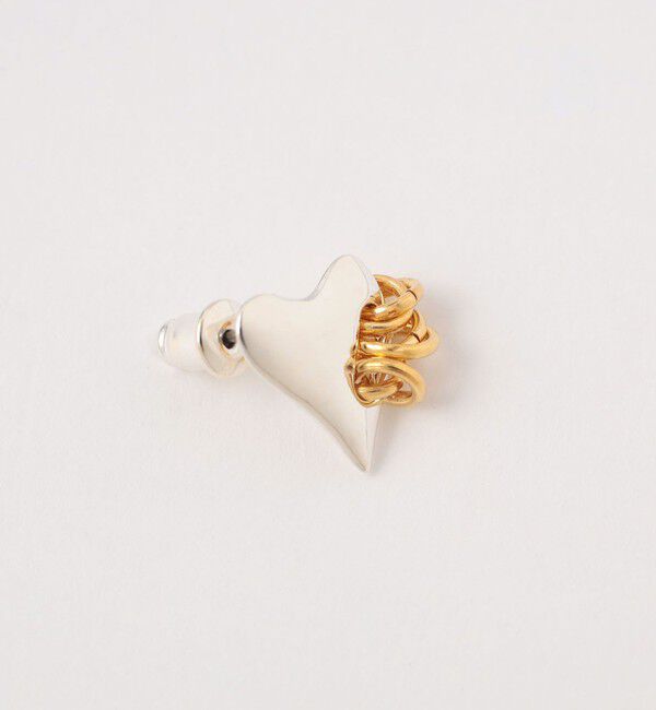 BEAUTY&YOUTH UNITED ARROWS「＜LAPUIS＞Coil Heart ピアス」|ピアス|