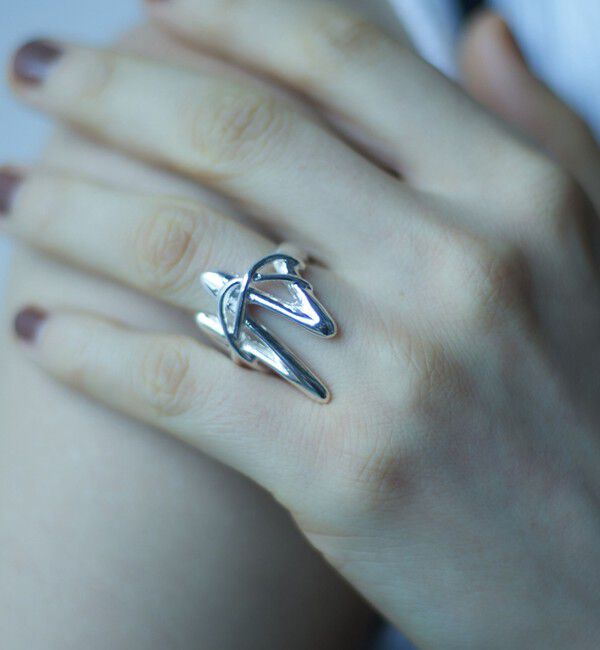 BEAUTY&YOUTH UNITED ARROWS「＜loni＞Glass Wave リング」|リング|SILVER
