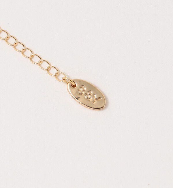 BEAUTY&YOUTH UNITED ARROWS「スネークチェーン&times;ビーンモチーフ 2連ネックレス」|ネックレス|