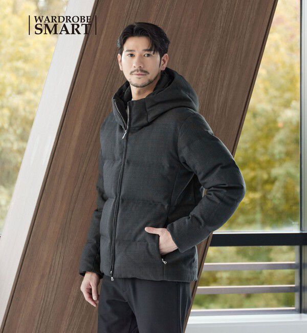 BEAUTY&YOUTH UNITED ARROWS「【WEB限定 WARDROBE SMART】LANATEC フード ダウンジャケット」|ダウン|