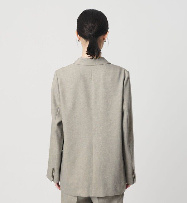 BEAUTY&YOUTH UNITED ARROWS「リネンライク ダブルジャケット」|テーラードジャケット|