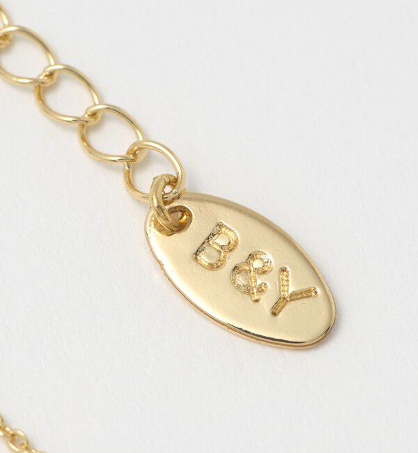 BEAUTY&YOUTH UNITED ARROWS「パールモチーフ&times;ガラスストーン ネックレス」|ネックレス|