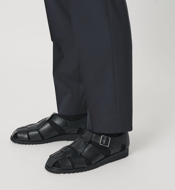 BEAUTY&YOUTH UNITED ARROWS「ASTY 1プリーツ スラックス NO.5 セットアップ対応」|チノ|