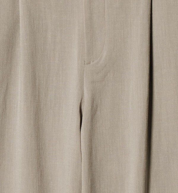 BEAUTY&YOUTH UNITED ARROWS「ソアロン 1プリーツ テーパード イージー パンツ NO.5」|チノ|