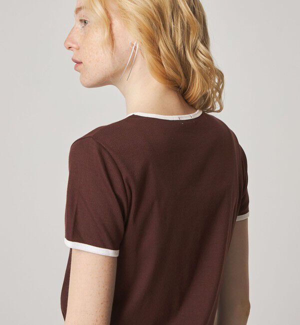 STEVEN ALAN「＜Steven Alan＞リンガー Tシャツ」|Tシャツ・カットソー|