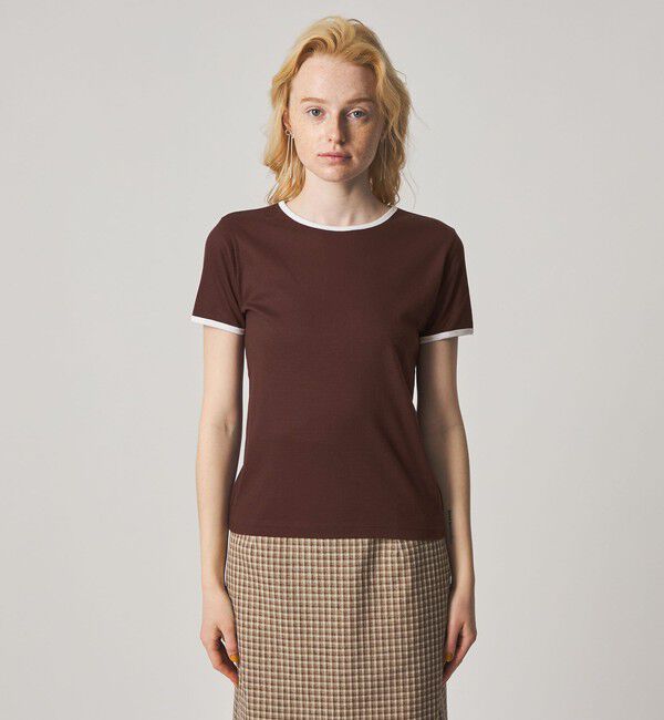 STEVEN ALAN「＜Steven Alan＞リンガー Tシャツ」|Tシャツ・カットソー|