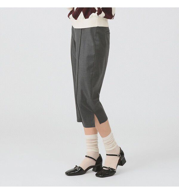 Ray BEAMS 「ストレッチ カプリ パンツ」|チノ|