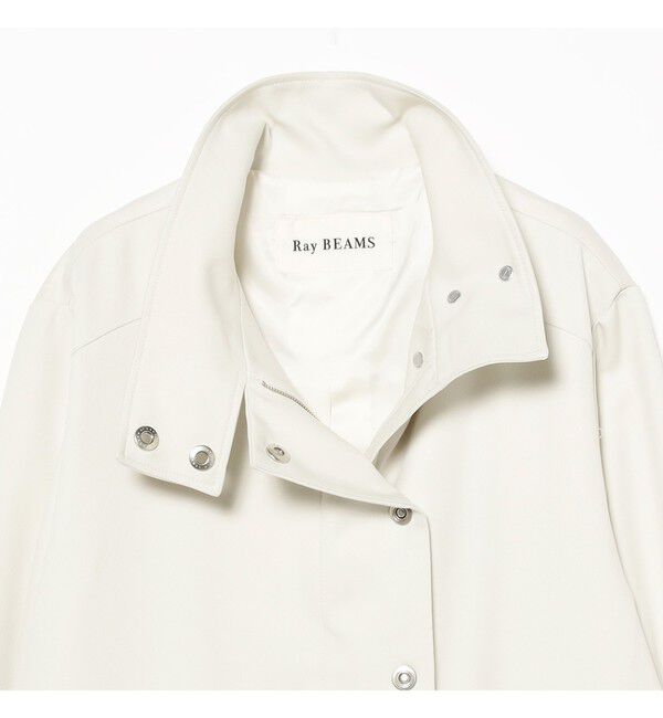 Ray BEAMS 「メタルボタン スタンド コート」|ダッフルコート|