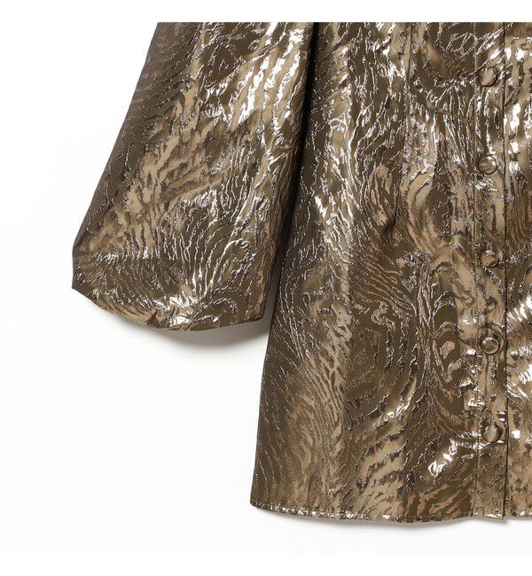 Ray BEAMS 「GHOSPELL / Jouri Metallic Mini Dress」|ワンピース|