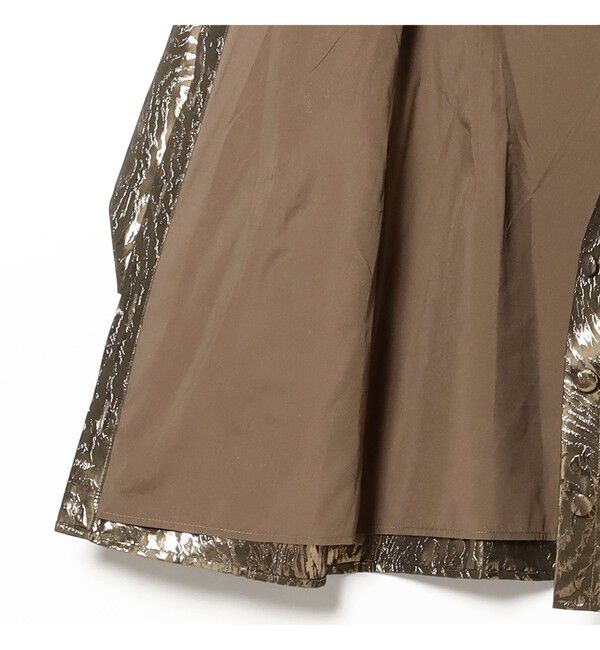 Ray BEAMS 「GHOSPELL / Jouri Metallic Mini Dress」|ワンピース|