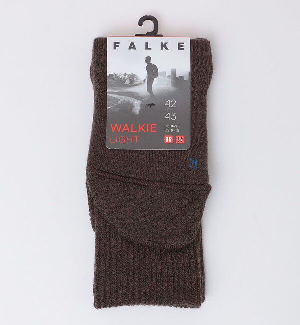 SHIPS「FALKE: WALKIE LIGHT」|ソックス|ブラウン