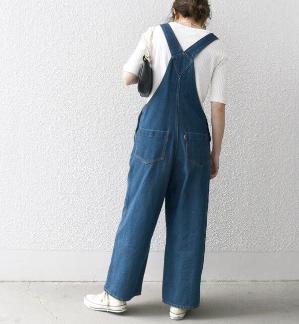 SHIPS any「《一部追加予約》SHIPS any:〈洗濯機可能〉テレコ リブ ハーフスリーブ TEE」|Tシャツ・カットソー|