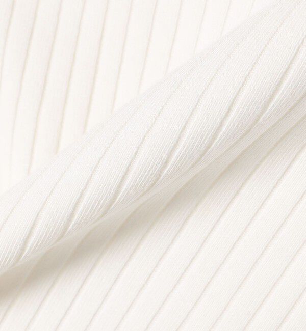 SHIPS any「《一部追加予約》SHIPS any:〈洗濯機可能〉テレコ リブ ハーフスリーブ TEE」|Tシャツ・カットソー|